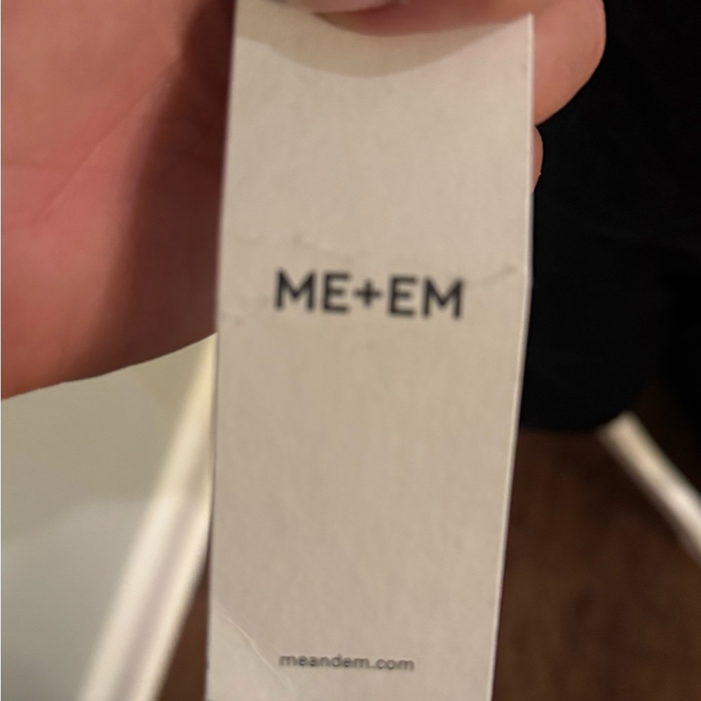 ME+EM Navy Wide-Leg Pants - Picture 6 of 8